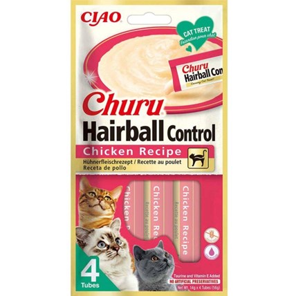 Kattgodis Churu Hairball Control Kyckling