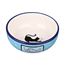 Keramikskål kattmotiv Blå