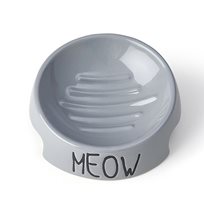 Keramik skål Meow Inverted Grå