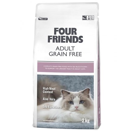Kattfoder FourFriends Adult Grain Free 2kg