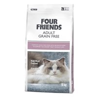 Kattfoder FourFriends Adult Grain Free 6kg