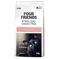 Kattfoder FourFriends Sterilized GF 2kg