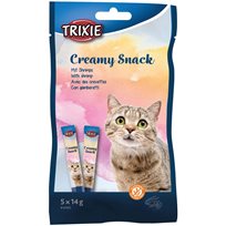 Kattgodis Trixie Snacks med räkor 5 × 14