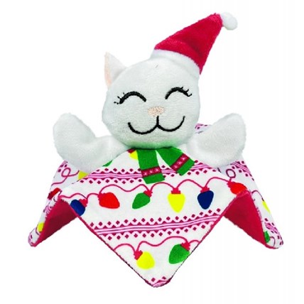Kattleksak KONG Julleksak Crackles Santa Kitty Multicoloured