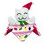 Kattleksak KONG Julleksak Crackles Santa Kitty Multicoloured