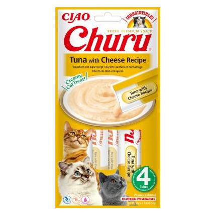 Kattgodis Churu Cat Tuna with Cheese Recipe 4st