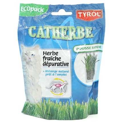 Tyrol kattgräs refil 220 gram