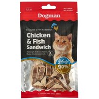 Dogman Chicken & Fish sandwish 30g