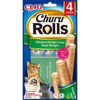 Kattgodis Churu Cat Rolls Chicken And Tuna Wrap